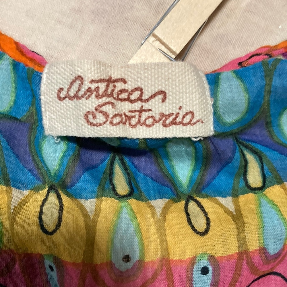 Child Size Antica Sartorial Colorful Kids Casual Tunic | Beach Cover Up - Picture 5 of 9